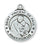 Sterling Silver Medal of Saint Vincent De Paul 20Ch&B-inch - Engravable