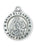 Sterling Silver Medal of Saint Elizabeth with 18 inch chain