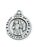 Sterling Silver Sml Saint Joan Arc 18-inch Chain