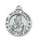 Sterling Silver Saint Maria Goretti medal with 18-inch Chain