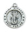 Sterling Silver Medal of Saint Michael 18-inch Chain