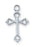 Sterling Silver Cross with 16-inch Chain