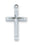 Sterling Silver Eng Cross with 18-inch Chain