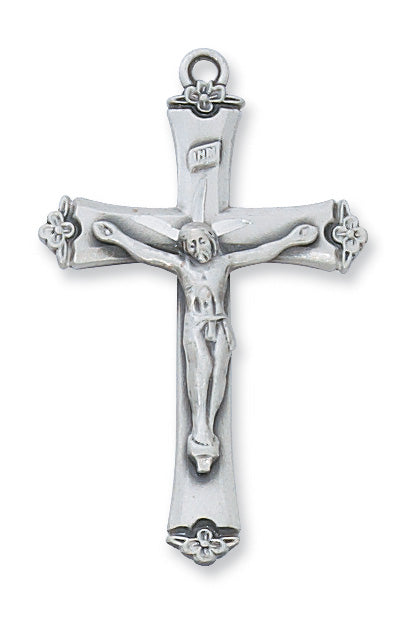 Sterling Silver Crucifix with 18-inch Chain
