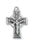 Sterling Silver Celtic Crucifix with 18-inch Chain