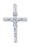 Sterling Silver Crucifix 24 Chain& Box-inch