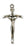 Sterling Silver Papal Crucifix with 18-inch Chain