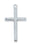 Sterling Silver Cross 24 Chain and Box-inch
