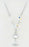 5mm Swarovski Crystal 18-inch Pendant with Sterling Silver Chalice