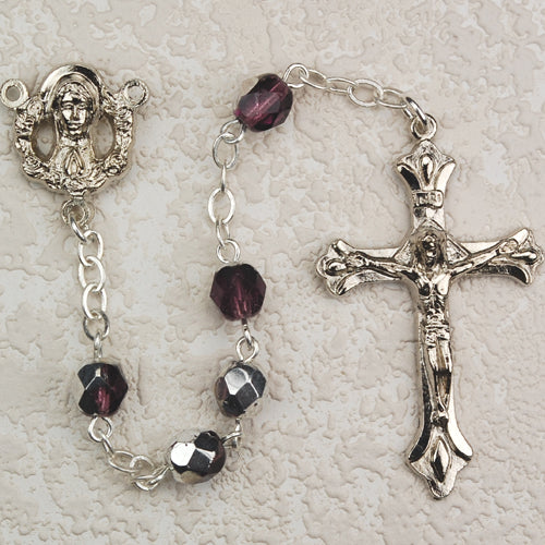 6MM Amethyst Labrador Rosary