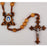 8MM Olive Wood Miraculous Rosary