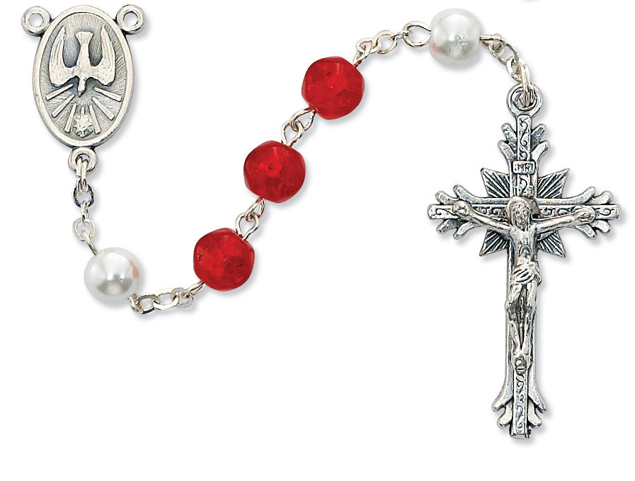 Red Holy Spirity Rosary