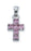 18-inch Pink Rhinestone Cross/Box-inch