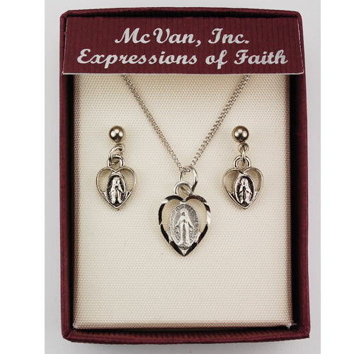 Rf Miraculous Heart Pendant And