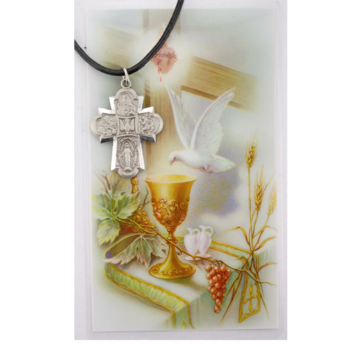Saint 4-Way Prayer Card Set