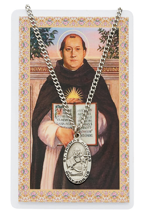 St Thomas Aquinas Praycard Set