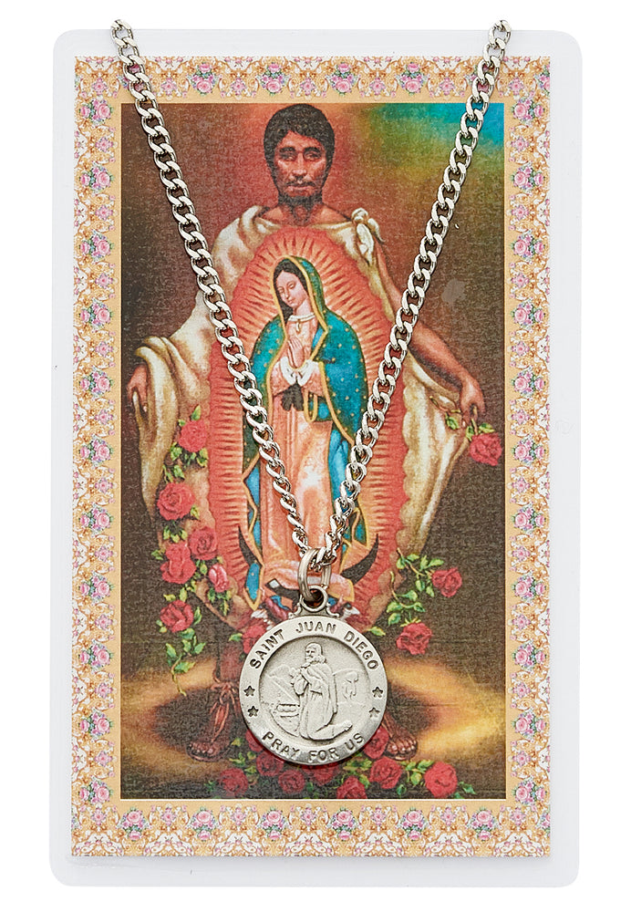 St Juan Diego Prayer Card Set
