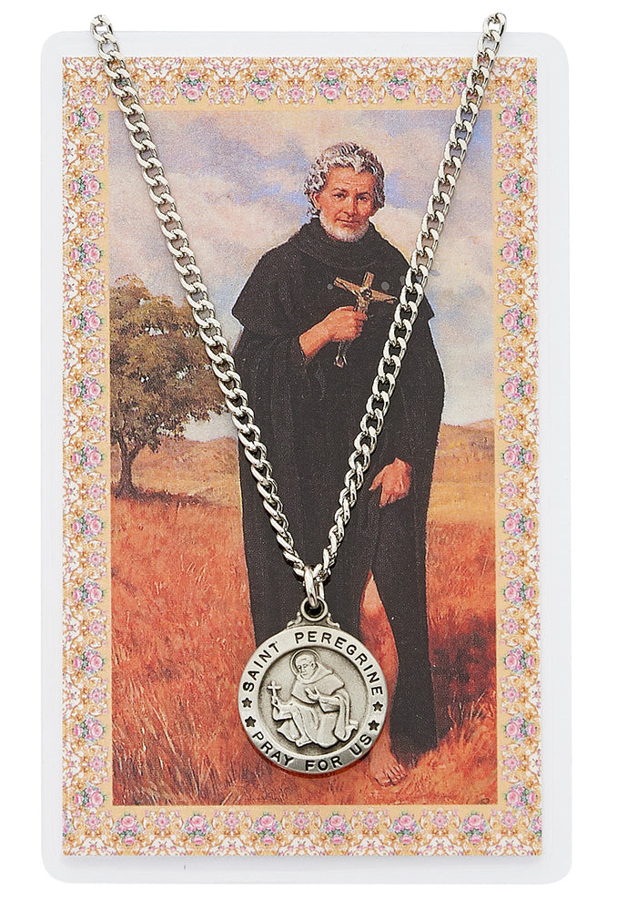 St Peregrine Prayer Card Set