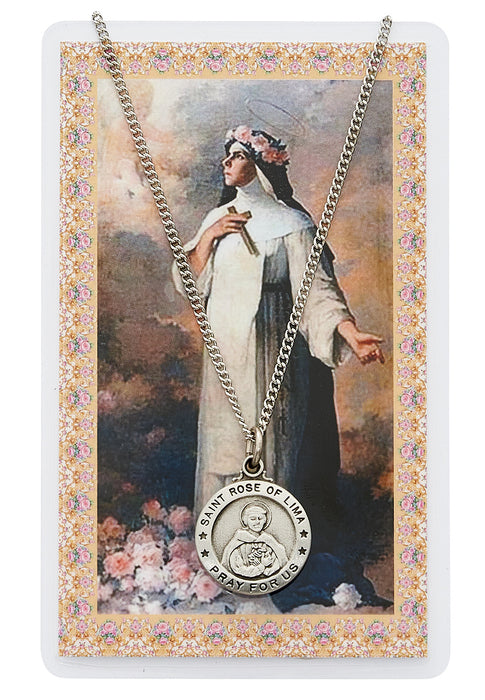 St Rose Lima Prayer Card Set