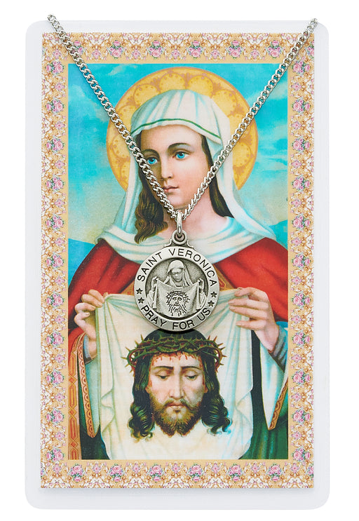 St Veronica Prayer Card Set