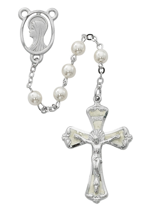 6MM Pearl Rosary