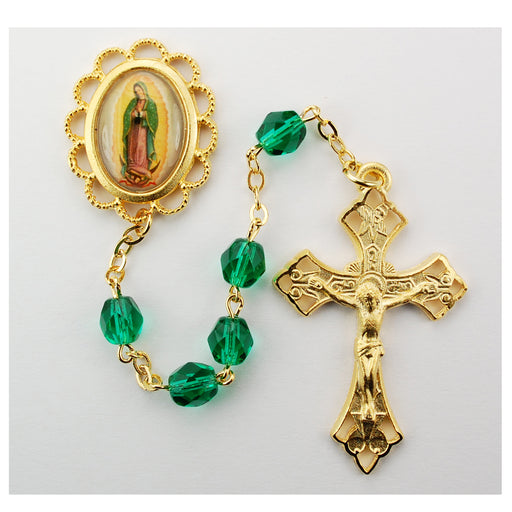 GreenOur Lady of Guadalupe Rosary