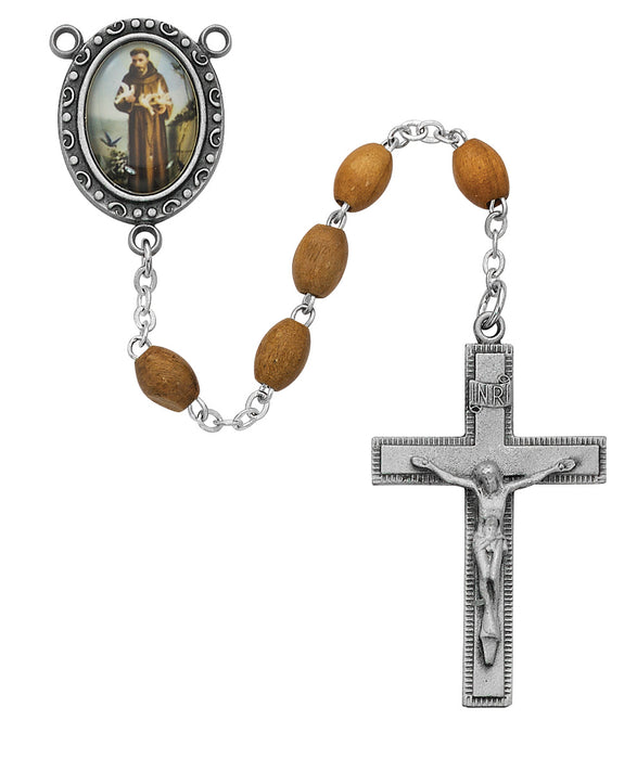 St Francis Rosary - Engravable