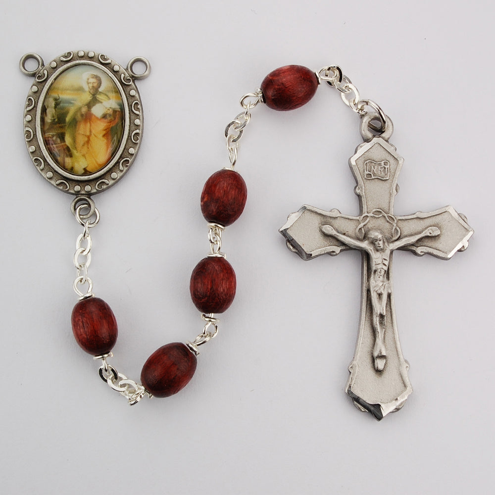 St Luke Rosary - Engravable