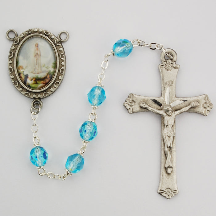 Our Lady Fatima Rosary - Engravable