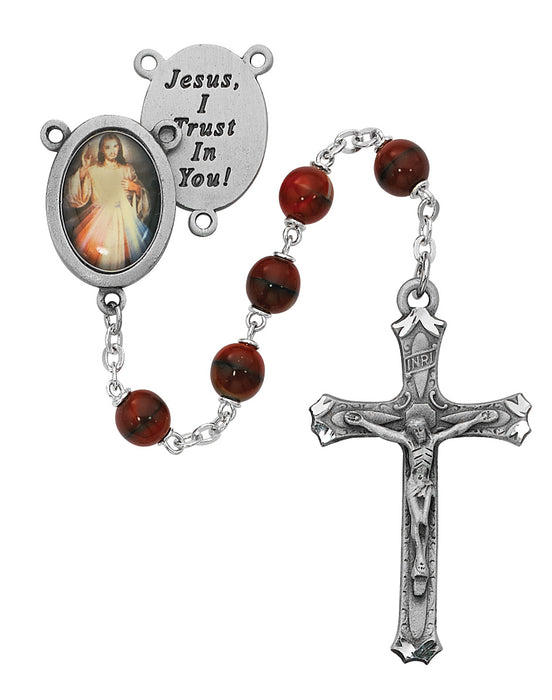 Divine Mercy Rosary - Engravable