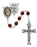 Red Divine Mercy Rosary