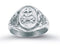 Sterling Silver Sacred Heart of Jesus Ring Size 9