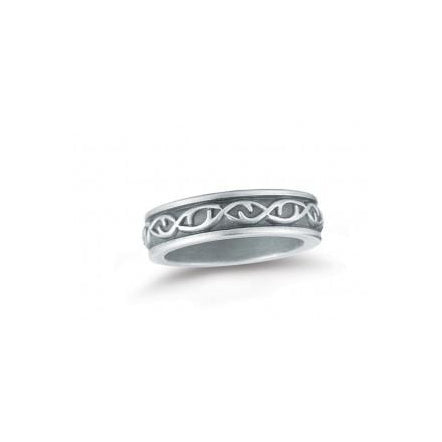 Sterling Silver Crown of Thorns Ring Size 10