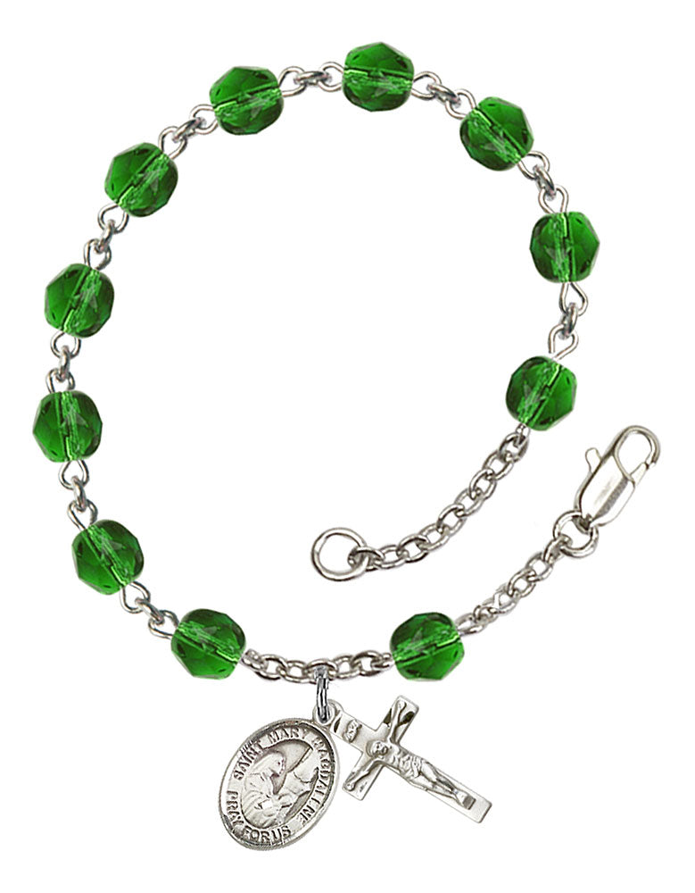 St. Mary Magdalene Rosary Bracelet