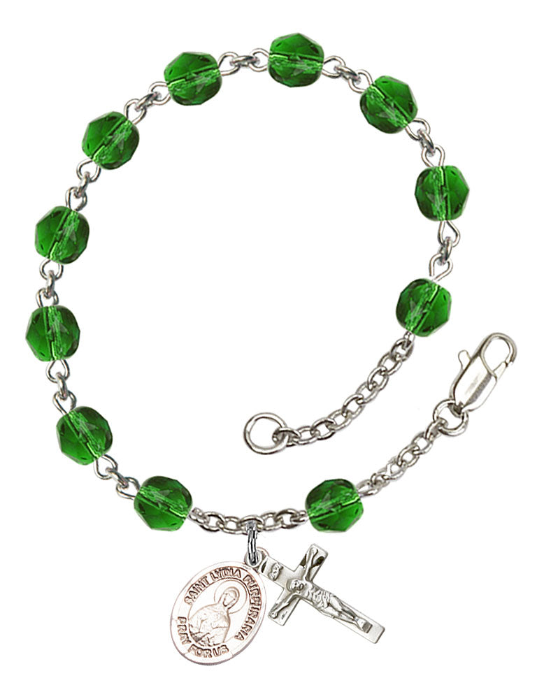 St. Lydia Purpuraria Rosary Bracelet