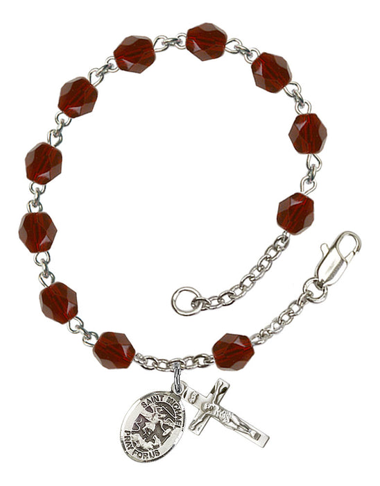 St. Michael the Archangel Rosary Bracelet