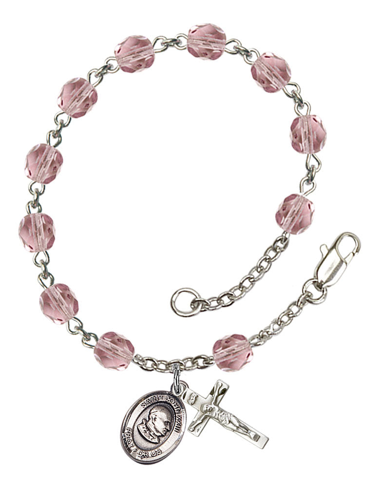 St. John XXIII Rosary Bracelet