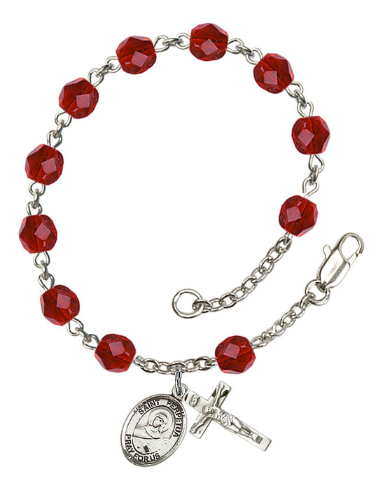 St. Perpetua Rosary Bracelet