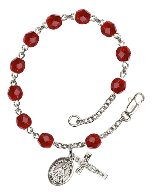 Our Lady of Olives Rosary Bracelet