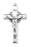 2-inch Sterling Silver Crown of Thorns Crucifix with 24-inch Chain