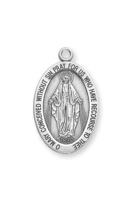 Sterling Silver Miraculous Medal