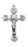 1 11/16-inch Sterling Silver Crucifix with 24-inch Chain