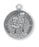 Sterling Silver Round Saint Christopher Medal