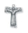 13/16-inch Sterling Silver Saint Francis Tau Cross with 18-inch Chain