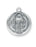 7/8-inch Sterling Silver Saint Benedict Medal with 24-inch Chain