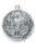 1 1/8-inch Sterling Silver Saint Benedict Medal with 24-inch Chain