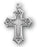 1 1/2-inch Sterling Silver Cross with 24-inch Chain