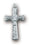 1 5/8-inch Sterling Silver Eucharist Cross with 24-inch Chain