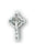 1 1/4-inch Sterling Silver Saint Benedict Crucifix with 18-inch Chain