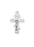 3/4-inch Sterling Silver Crucifix with 18-inch Chain